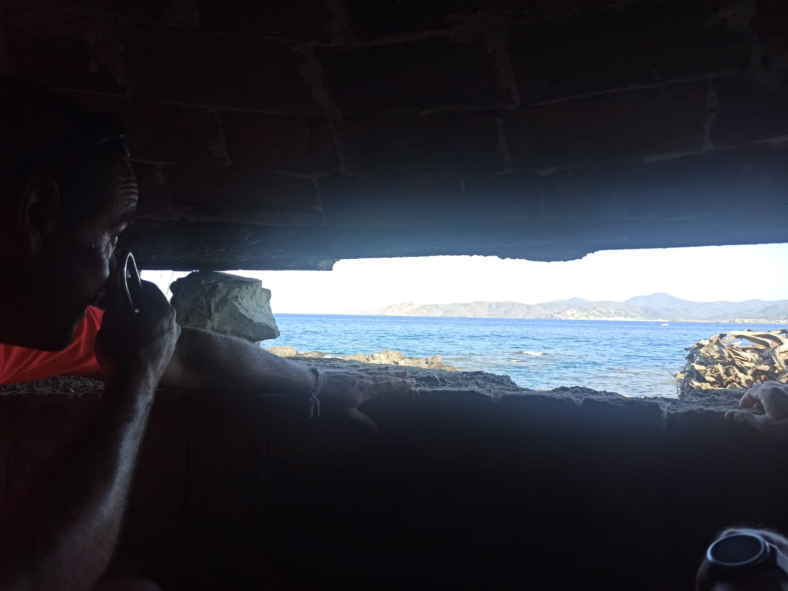 Els búnquers de Cap ras a Colera